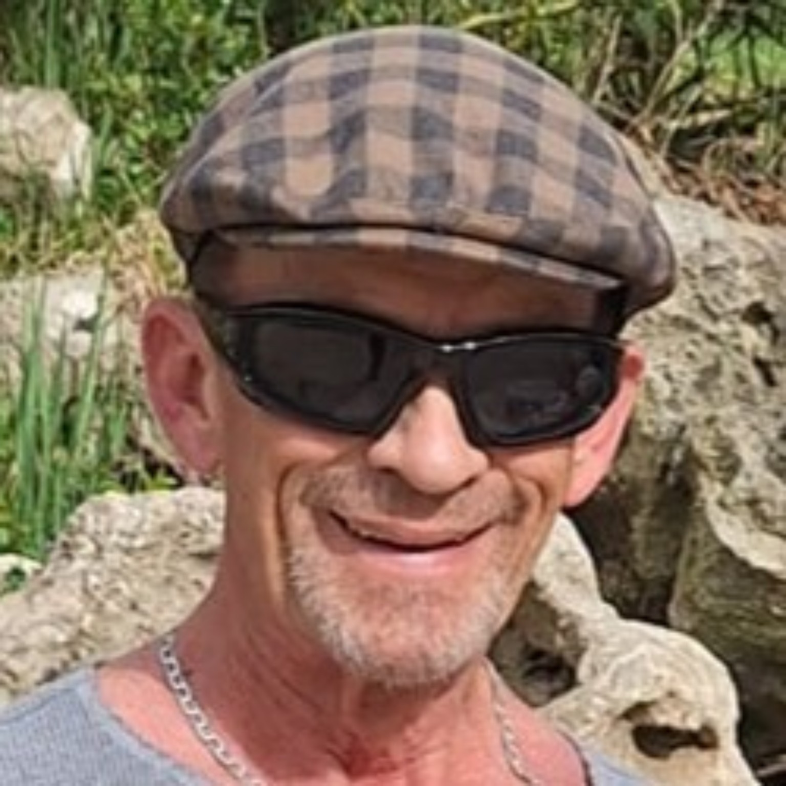 Wayne Surles wearing sunglasses